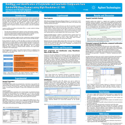 Detection and Identification of Extractable and Leachable