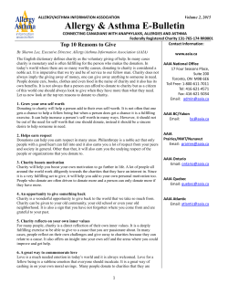 2015, Volume 2 - Allergy/Asthma Information Association