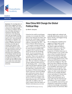 How China Will Change the Global Political Map