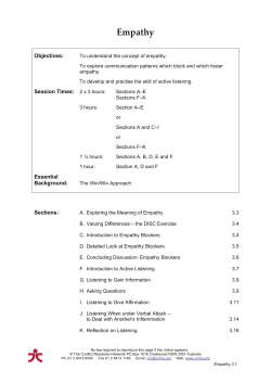 (page 21) Small Group Discussion
