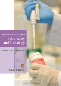 Food Safety and Toxicology