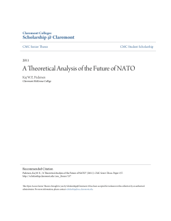 A Theoretical Analysis of the Future of NATO
