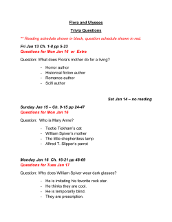 Flora And Ulysses School Trivia Questions Without Answers