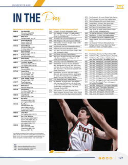 Mountaineers In Professional Basketball