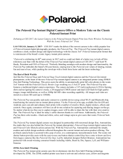 The Polaroid Pop Instant Digital Camera Offers a Modern Take on
