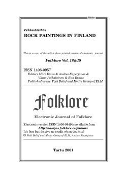 rock paintings in finland