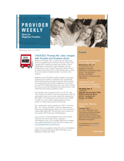 CHOICES Thomas Rd. clinic merges with Arcadia and Enclave