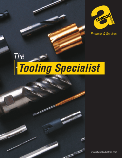 The Tooling Specialist