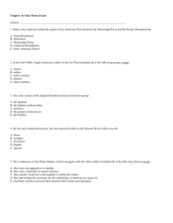 Chapter 16 Take Home Exam
