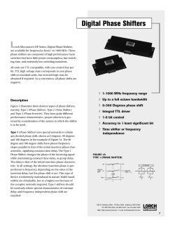 Digital Phase Shifters