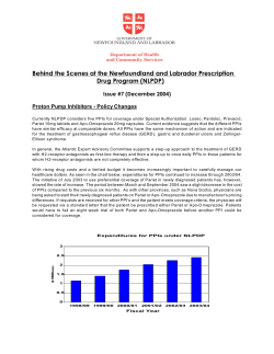 Behind the Scenes at the Newfoundland and Labrador Prescription
