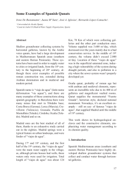 Some Examples of Spanish Qanats