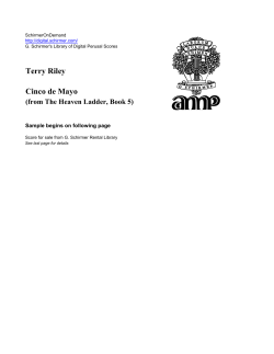 Cinco de Mayo - Scores on Demand