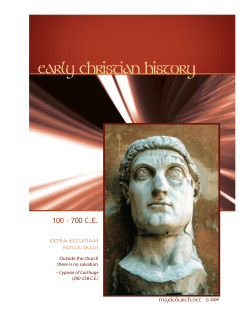 early christian history