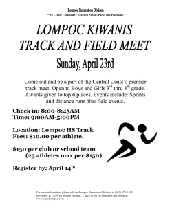 Flyer - City of Lompoc