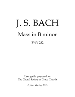Mass in B minor