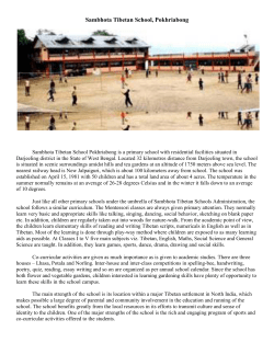 Sambhota Tibetan School, Pokhriabong