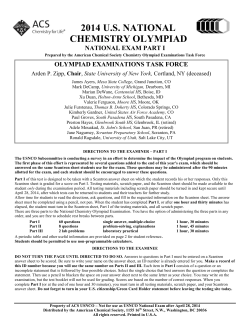 Part I - American Chemical Society