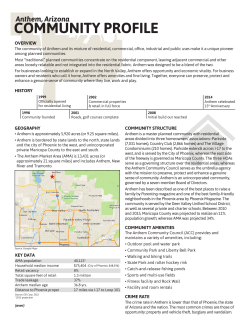 community profile - Online At Anthem