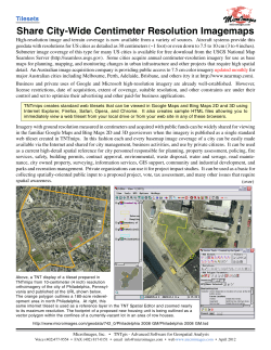 Share City-Wide Centimeter Resolution Imagemaps
