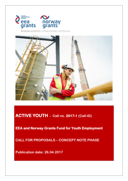 EEA and Norway Grants Fund for Youth Employment