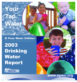 Your Tap Water - El Paso Water Utilities