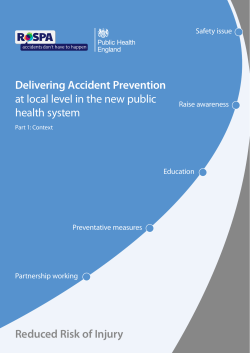 Delivering Accident Prevention Handbook