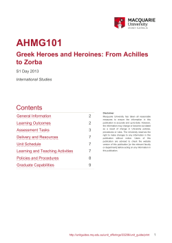 as PDF - Unit Guide