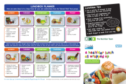 Healthy Food - Top Valley Academy