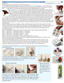 Roll Fiber Paper 1/8&rdquo; thick fiber paper cut 1/2&rdquo; x 1&rdquo;, kiln shelf paper