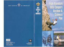 High Adventure Base Campers Accident and