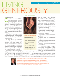 a stewardship narrative series presented by TENS