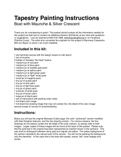 tapestry instructions boat.pages