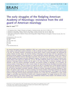 The early struggles of the fledgling American