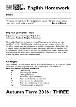 RSA English Homework 2016 Autumn Number 3