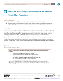 Lesson 22 - EngageNY