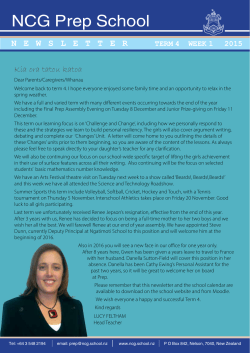 NCG Prep School - Nelson College for Girls