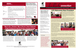 Las P C ositas LPC Welcomes New President