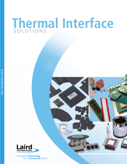 Thermal Solutions - Mouser Electronics