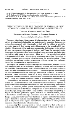 conclusions are not based on direct experimental evidence