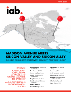 madison avenue meets silicon valley and silicon alley