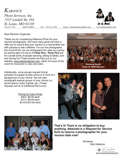 Reunions - Kabance Photo