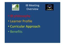 BSHS parent student presentation december2 [Read