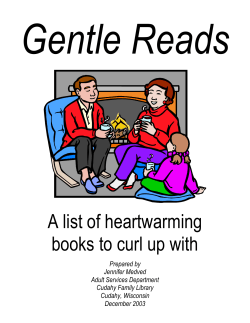 Gentle Reads - Cudahy Family Library