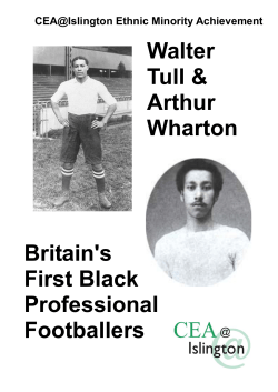 Black Footballers - Black History 4 Schools