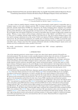 Nitrogen Substituted Polycyclic Aromatic Hydrocarbon As Capable