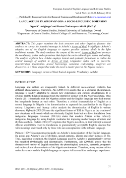 Pages: 31-39 (Download PDF) - European/American Journals