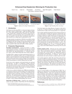 Enhanced Dual Quaternion Skinning for Production Use