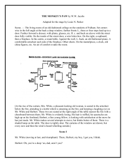 THE MONKEY`S PAW by WW Jacobs Adapted for