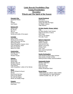 Pre-School Monthly Guideline - Creative Early Learning Center